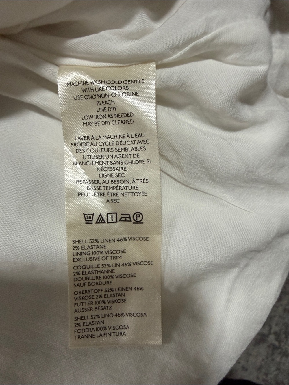 The Colette Linen Blend Mini Skirt by Anthropology - Picture 3 of 4